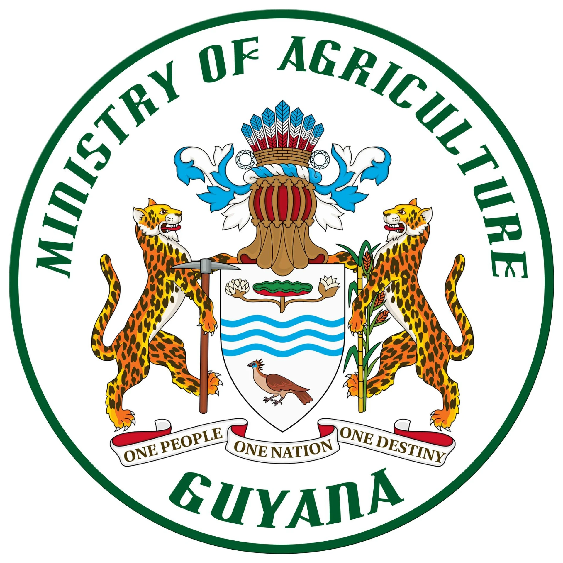 Ministry of Agriculture, Guyana coat of arms